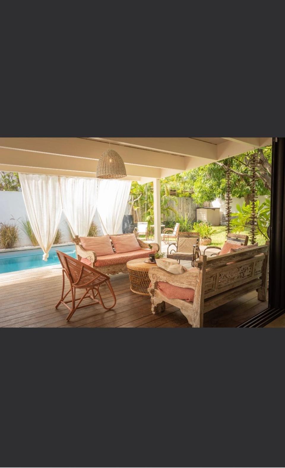 La Villa De L'Ermitage . 100 M Du Lagon แซ็งต์-จีลส์-เลส์-แบ็งส์ ภายนอก รูปภาพ