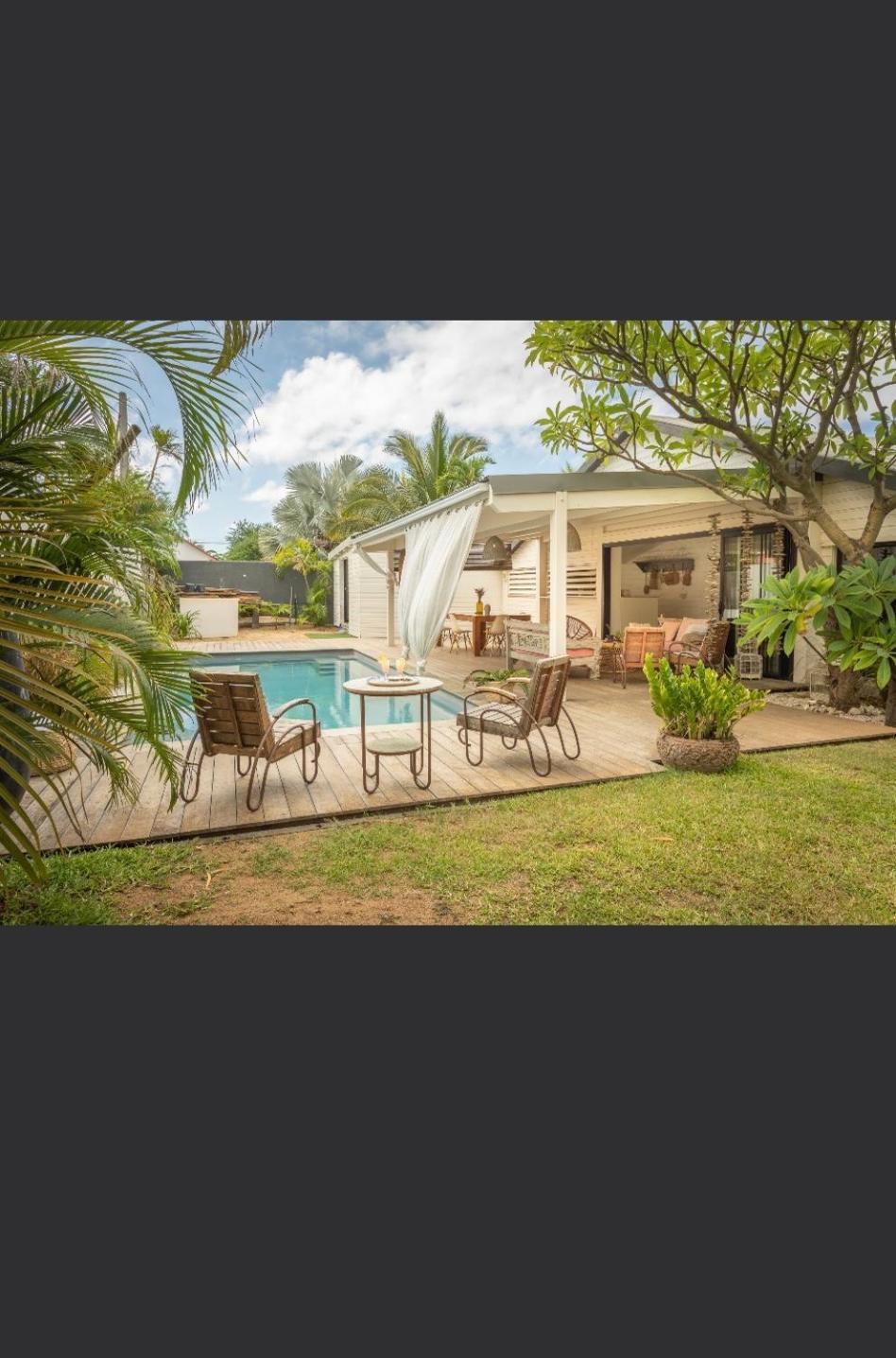 La Villa De L'Ermitage . 100 M Du Lagon แซ็งต์-จีลส์-เลส์-แบ็งส์ ภายนอก รูปภาพ